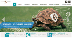 Desktop Screenshot of hemosoft.com.tr